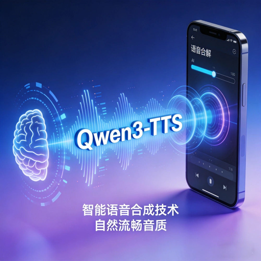 Qwen3-TTS:重新定义多语言语音合成,解锁AI发声新可能 1 Qwen3-TTS:重新定义多语言语音合成,解锁AI发声新可能 1